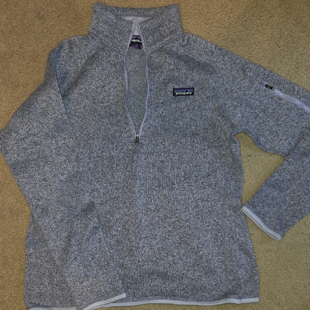 Patagonia Purple Fleece Pullover